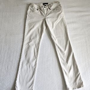 Lauren Ralph Lauren Green Label Jeans White Classic- White Straight-Leg Pants